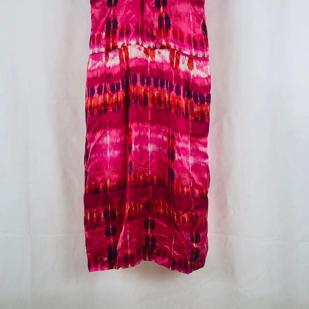 Banana Republic Silk twist strap dress pockets 6 - Picture 6 of 14